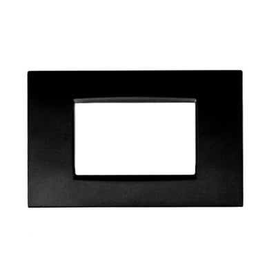 PLACCA METALLO T4 CBM7004-2 4P NERO