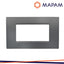 PLACCA METALLO T4 CBM7004-5 4P ANTRACITE