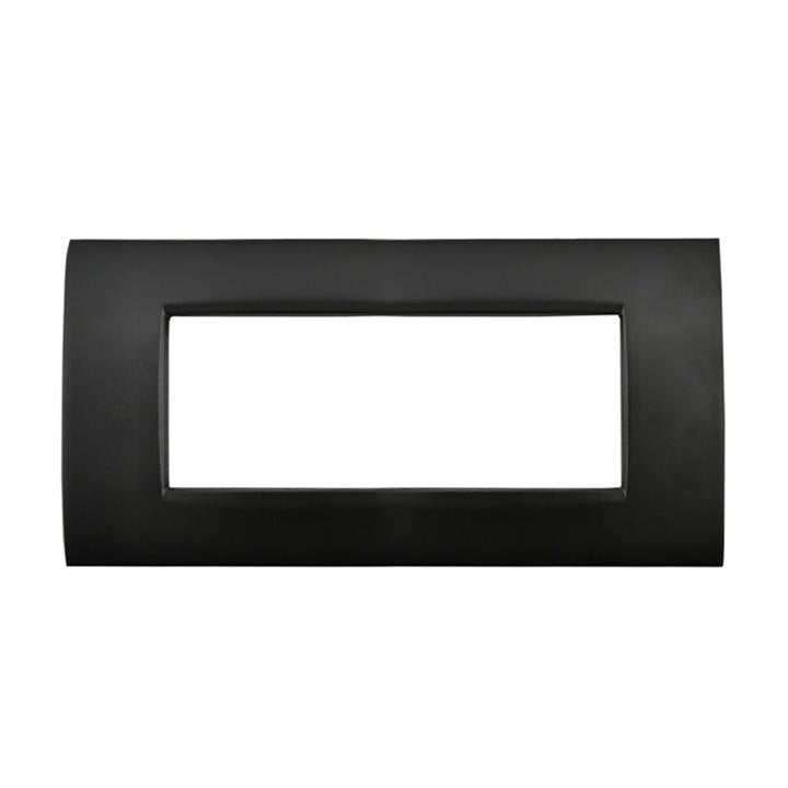 PLACCA METALLO T4 CBM7007-2 7P NERO