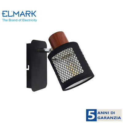 DELIA SPOT 1XE27 BLACK