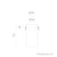 PALMA BOTTLE RACK 70 SOLAR & RECHARGEABLE BATTERY  INDOOR &