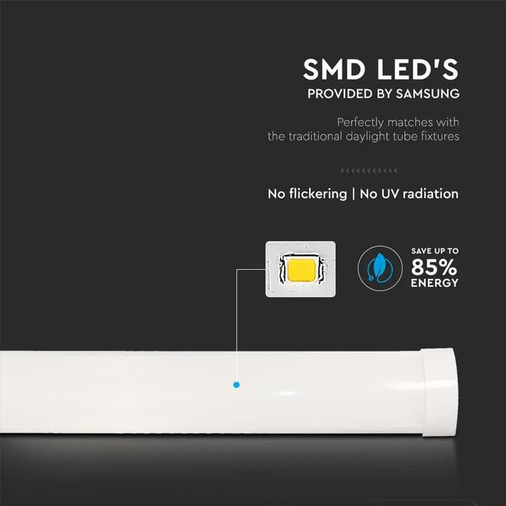 40W LED GRILL FITTING SAMSUNG CHIP 120CM 120 LM/W 4000K