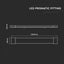 40W LED GRILL FITTING SAMSUNG CHIP 120CM 120 LM/W 6500K