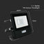 10W LED PIR SENSORE PROIETTORE SAMSUNG CHIP CORPO NERO 3000K 1M CAVO