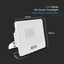 20W LED PIR SENSORE PROIETTORE SAMSUNG CORPO BIANCO  6500K