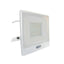 50W LED PIR SENSORE PROIETTORE SAMSUNG CORPO BIANCO  4000K 1M CAVO
