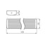 PLAFONIERA LED LINEARE MEBA LED 22-40W NW/WW - KANLUX
