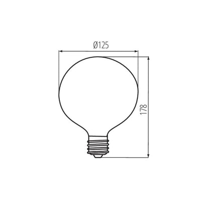 LAMPADINA LED XLED G125 11W-WW - KANLUX