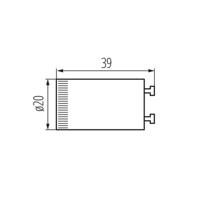 STARTER T8 LED T8 LED STARTER - KANLUX