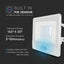 30W LED PIR SENSORE PROIETTORE SAMSUNG CORPO BIANCO  4000K 1M CAVO