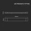 50W LED GRILL FITTING SAMSUNG CHIP 150CM 120 LM/W 4000K