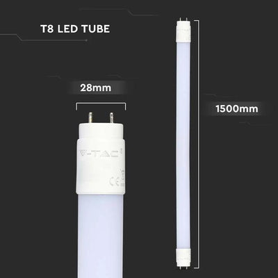 LED TUBO SAMSUNG CHIP 150CM 24W G13 NANO PLASTICA 3000K