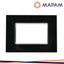 PLACCA VETRO 5003BL-2 T3 3P NERO