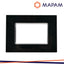 PLACCA VETRO 5003BL-2 T3 3P NERO