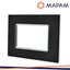 PLACCA VETRO 5003BL-2 T3 3P NERO