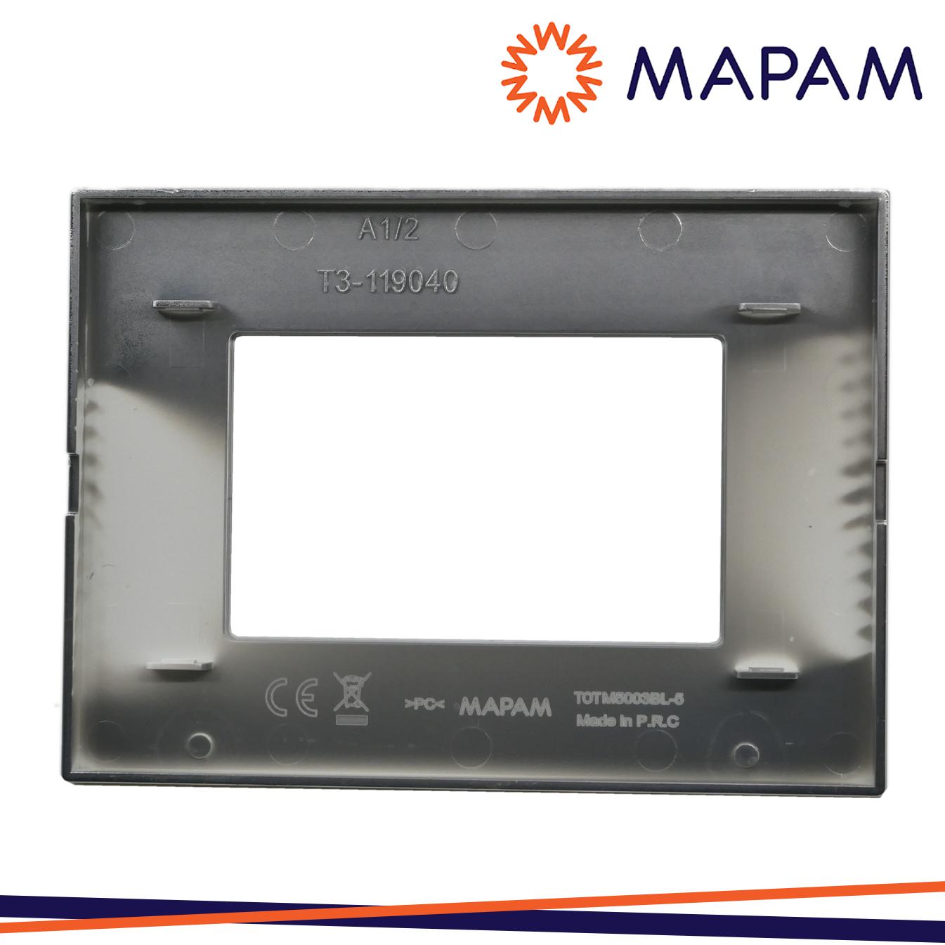 PLACCA VETRO 5003BL-5 T3 3P CHAMPAGNE