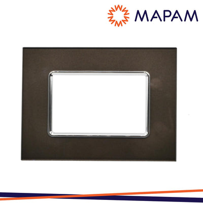 PLACCA VETRO 5003BL-6 T3 3P TESTA DI MORO