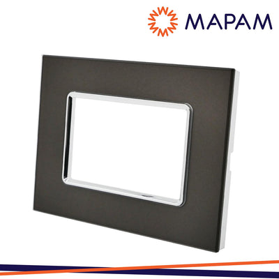 PLACCA VETRO 5003BL-6 T3 3P TESTA DI MORO
