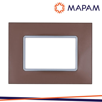 PLACCA VETRO 5003BL-7 T3 3P BRONZO