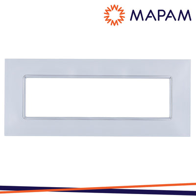 PLACCA VETRO 5006BL-1 T3 6P BIANCO