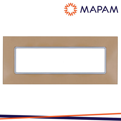PLACCA VETRO 5006BL-4 T3 6P ORO
