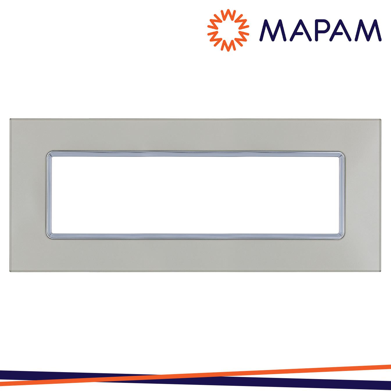 PLACCA VETRO 5006BL-5 T3 6P CHAMPAGNE