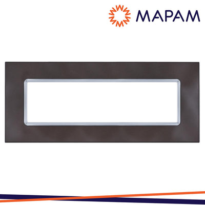 PLACCA VETRO 5006BL-6 T3 6P TESTA DI MORO