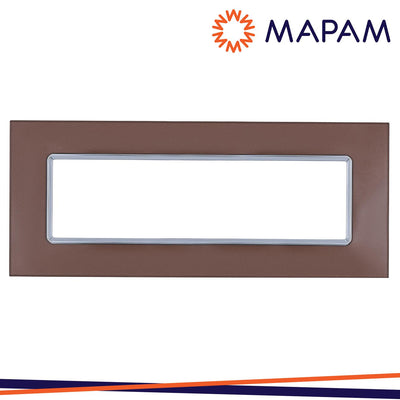 PLACCA VETRO 5006BL-7 T3 6P BRONZO