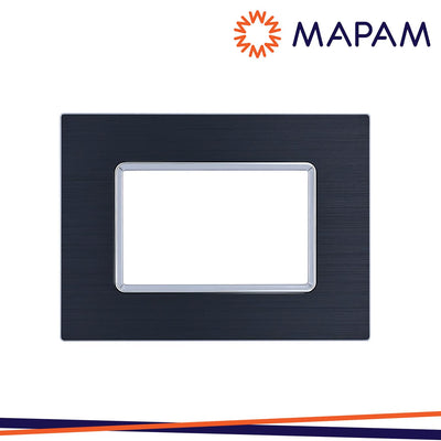 PLACCA ALLUMINIO 5003LL-1 T3 3P NERO