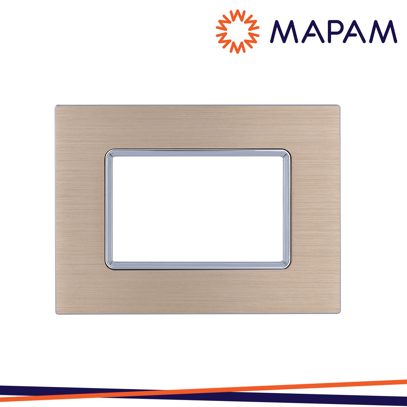 PLACCA ALLUMINIO 5003LL-2 T3 3P CHAMPAGNE