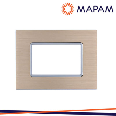 PLACCA ALLUMINIO 5003LL-2 T3 3P CHAMPAGNE