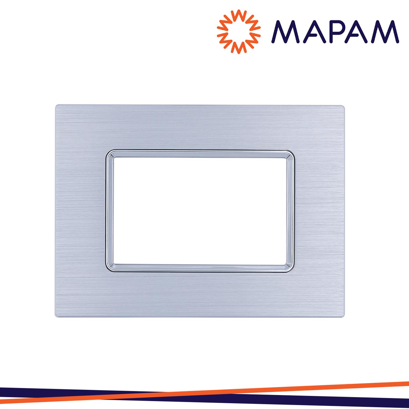PLACCA ALLUMINIO 5003LL-3 T3 3P SILVER