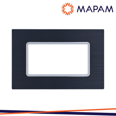 PLACCA ALLUMINIO 5004LL-1 T3 4P NERO