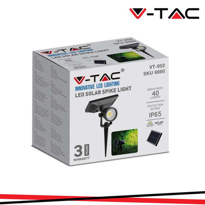 2W LED PICHETTO SOLARE IP65 6400K
