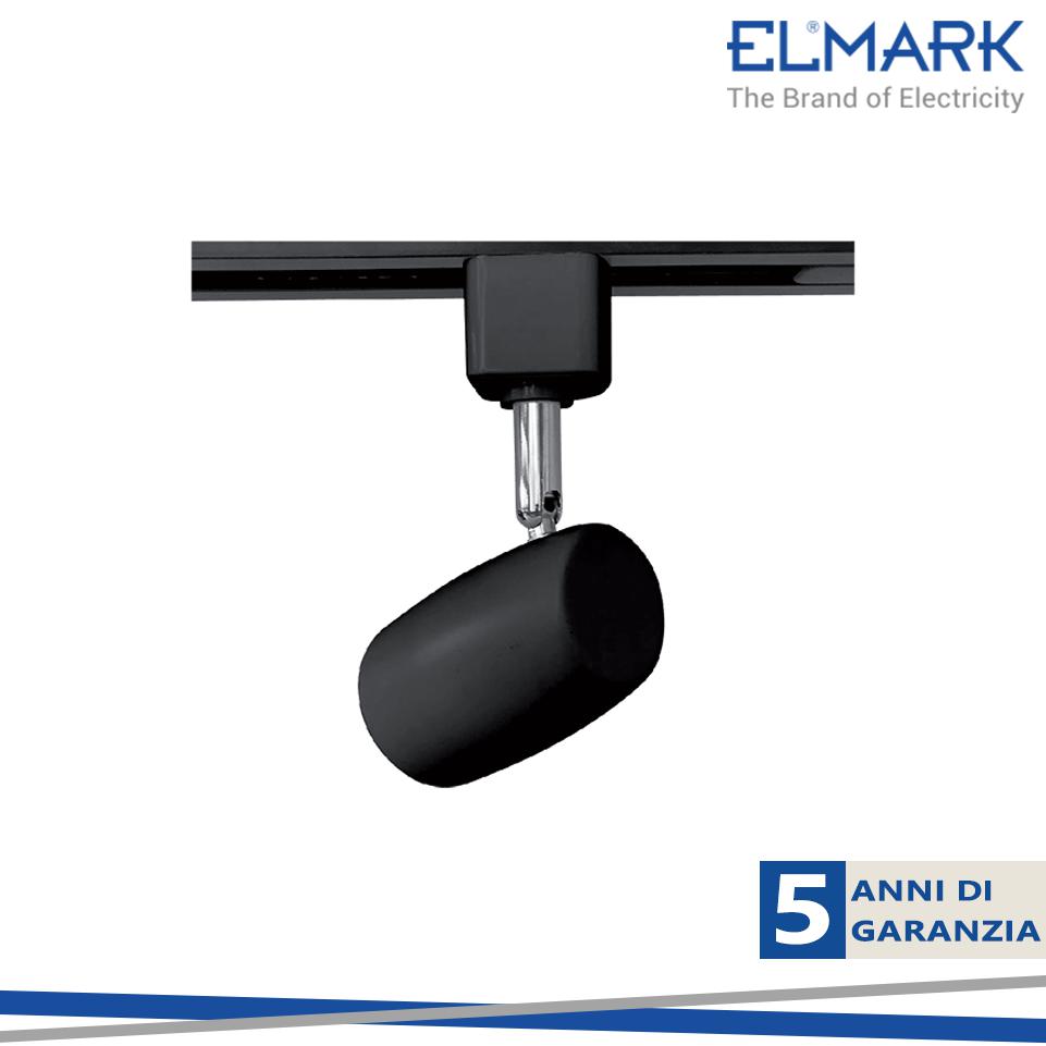 SKY TL2044 PROIETTORE PER SISTEMA A BINARIO GU10 2 LINEE D56X86X135 NERO