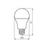 LAMPADINA LED A60 N 8W E27-NW - KANLUX