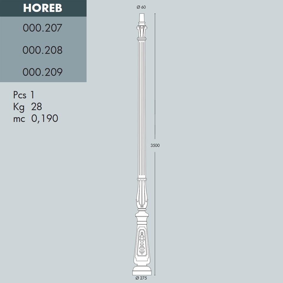 HOREB 3500 CON PORTA&SCATOLA BIANCO