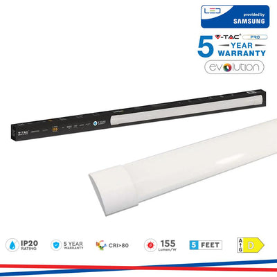38W LED PLAFONIERA SAMSUNG CHIP 150CM FAST CONNECT & CABLE 155 LM/W 4000K