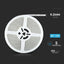 STRISCIA LED SMD3528 120 LEDS 6500K IP65