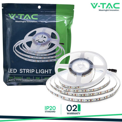 STRISCIA LED SMD5050 60 LEDS 6500K IP20
