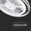 STRISCIA LED SMD5050 60 LEDS 3000K IP65