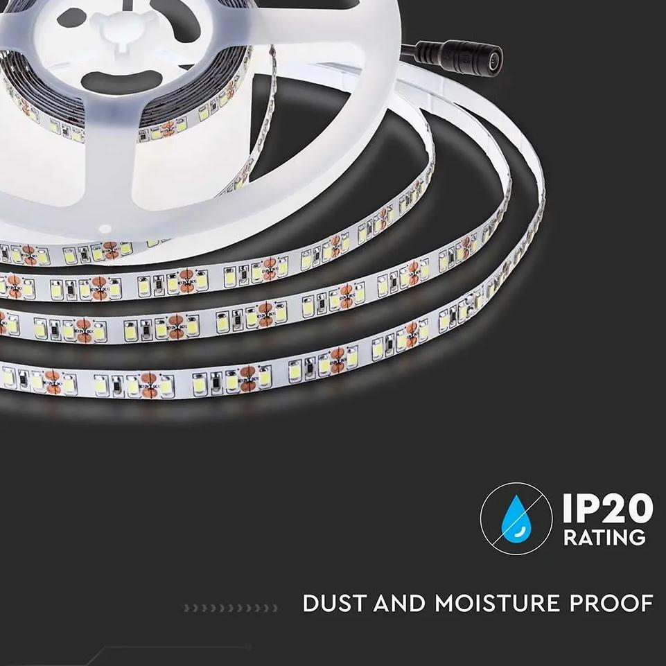 STRISCIA LED SMD2835 126 LEDS 24V IP20 4000K 137 LM/W