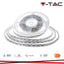STRISCIA LED SMD2835 120 LEDS 24V IP65 3000K DOPPIO PCB 10M