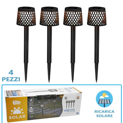 GRETITA SOLAR BLACK 3000K CONF. DA 4PZ
