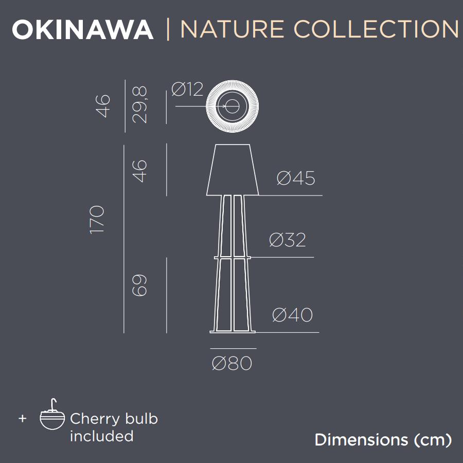OKINAWA SOLAR + RECHARGEABLE BATTERY   OUTDOOR & INDOOR USE