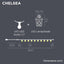 CHELSEA CABLE BLACK COLOUR  INDOOR & OUTDOOR USE  WARM LIGHT