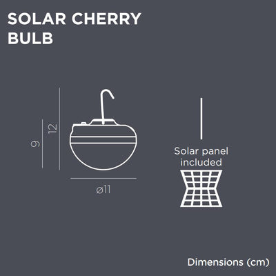 SOLAR & RECHARGEABLE BATTERY   BULB BEIGE COLOUR INDOOR & OU