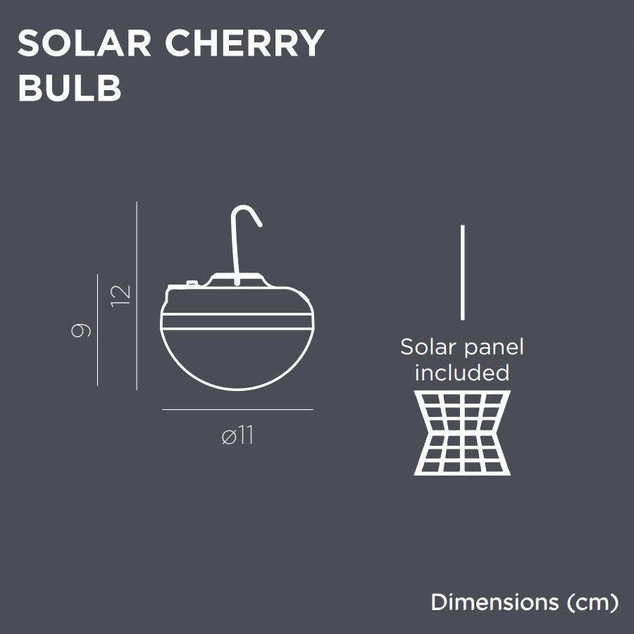 SOLAR & RECHARGEABLE CHERRY SOLAR 3000K