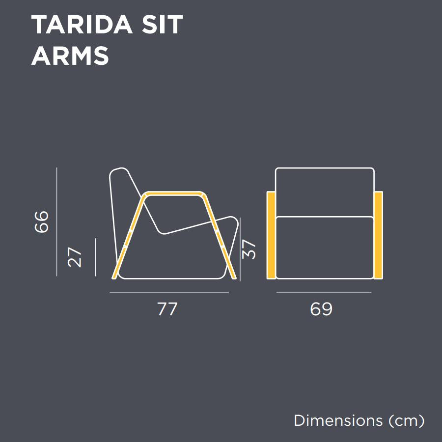 TARIDA SIT ARMS SOLAR & RECHARGEABLE BATTERY  INDOOR & OUTDO