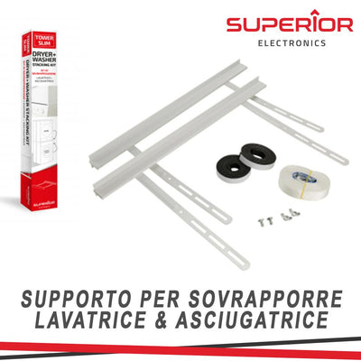 TOWER SLIM - STACKING KIT (KIT LAVATRICE/ASCIUGATRICE)